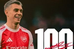 特罗萨德迎阿森纳生涯百场英超里程碑,此前贡献22球21助攻