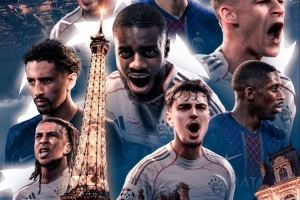 拜仁社媒发布欧冠客战巴黎海报:✨盛大的夜晚,耀眼的舞台✨