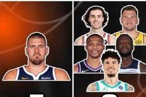 一人单挑联盟!约基奇7场比赛拿5次三双!联盟其他人一共6次三双