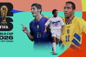 国际足联官方：马特拉齐、卡伦布等将担任世预赛附加赛抽签嘉宾